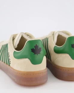 Heren Boxer Sneaker Beige/Groen