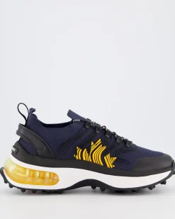 Heren Bubble Sneakers Zwart/Blauw