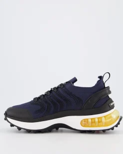 Heren Bubble Sneakers Zwart/Blauw