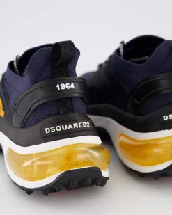 Heren Bubble Sneakers Zwart/Blauw