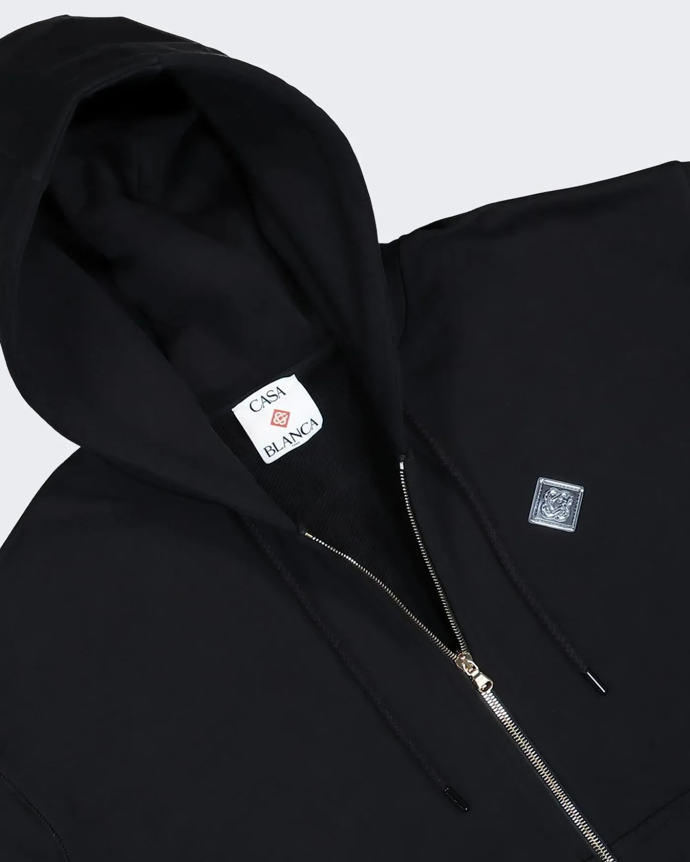 Heren CASA CHROME FULL ZIP HOODIE
