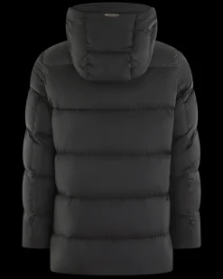 Heren Cloud Davis Parka Zwart