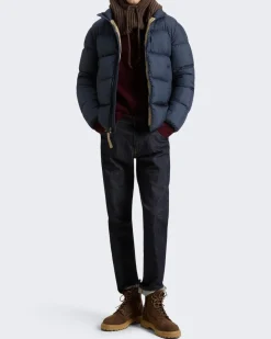 Heren Cloud Eagle Jacket Blauw