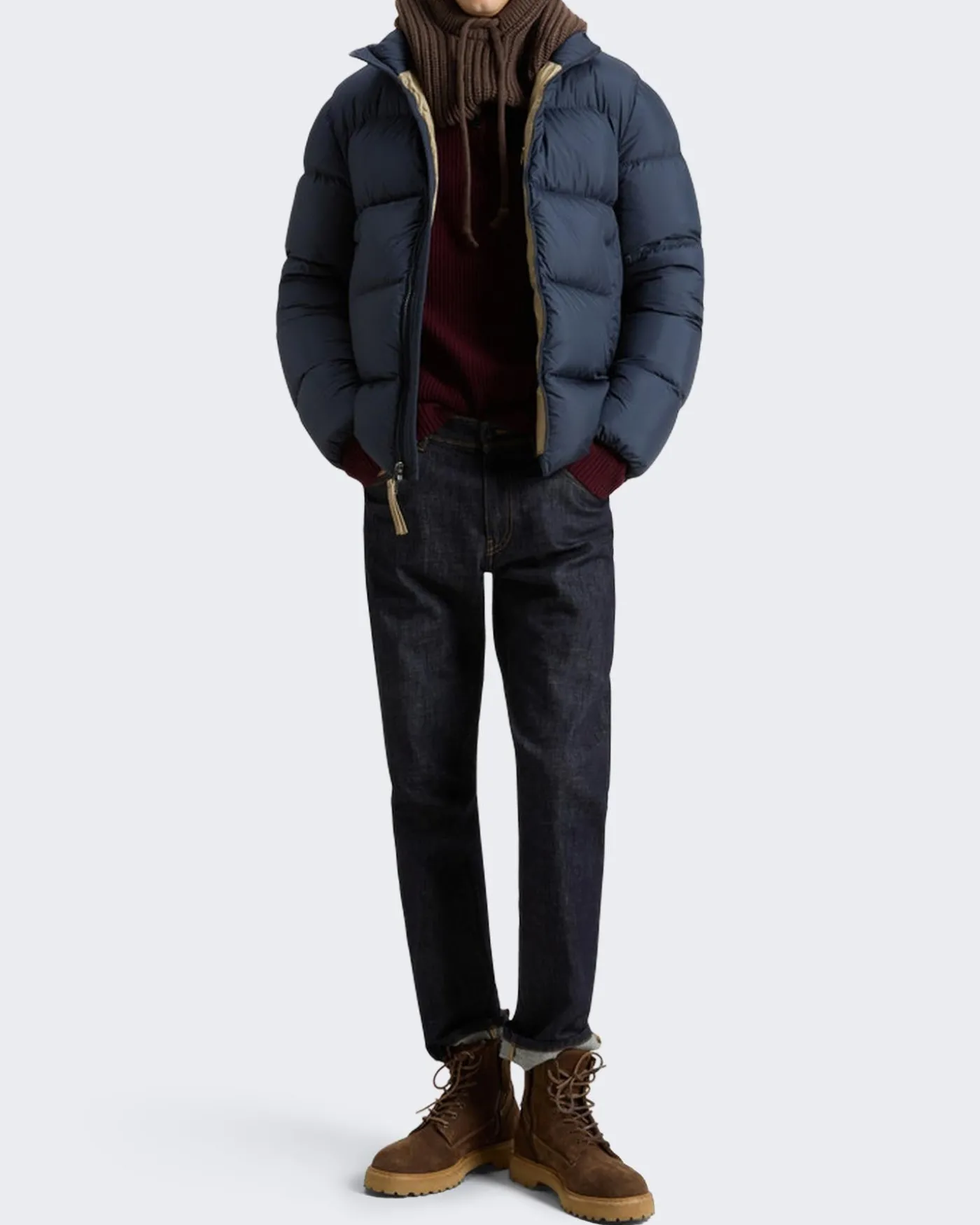 Heren Cloud Eagle Jacket Blauw