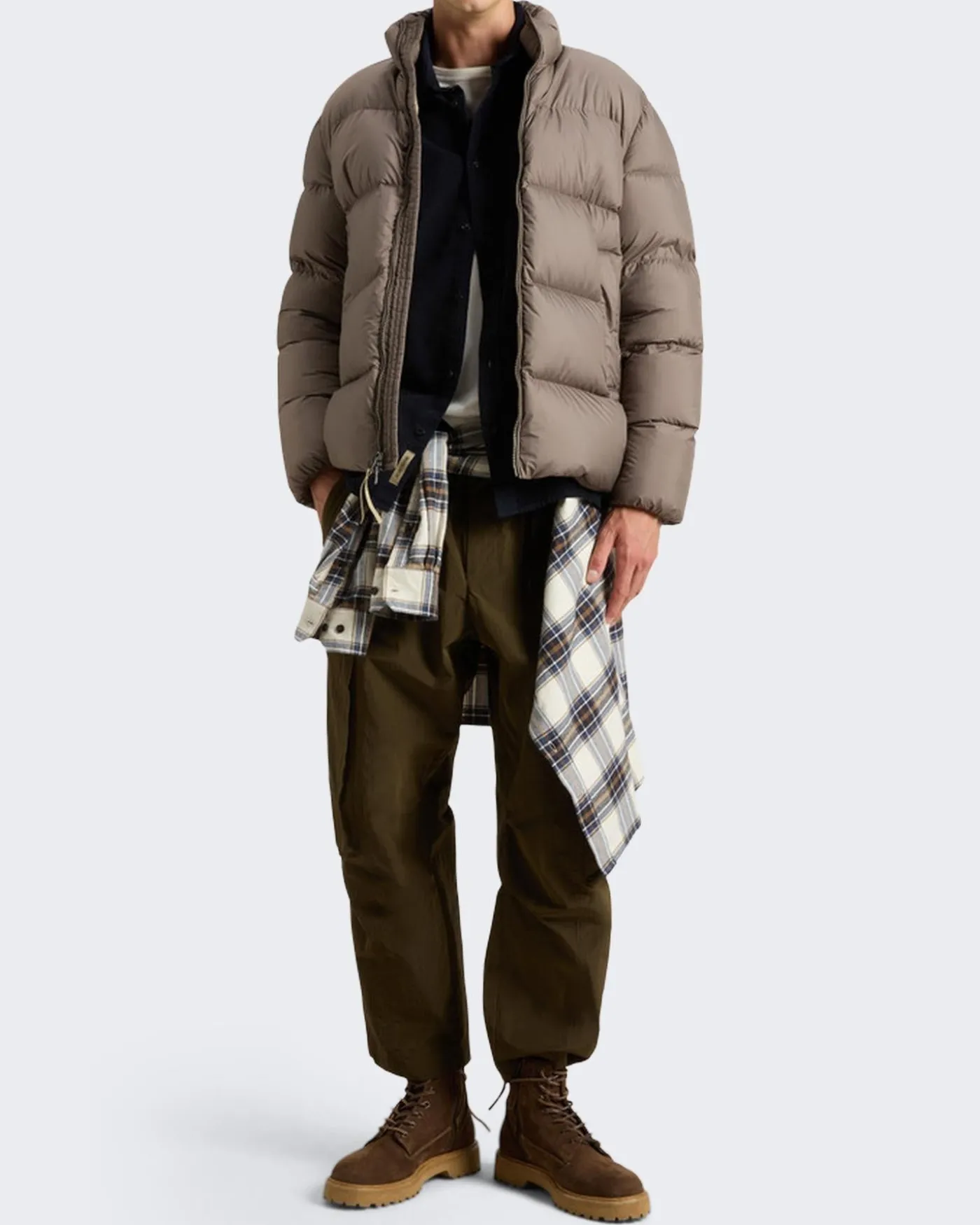 Heren Cloud Eagle Jacket Beige