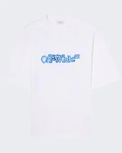 Heren Cloudy Arrow T-Shirt Wit