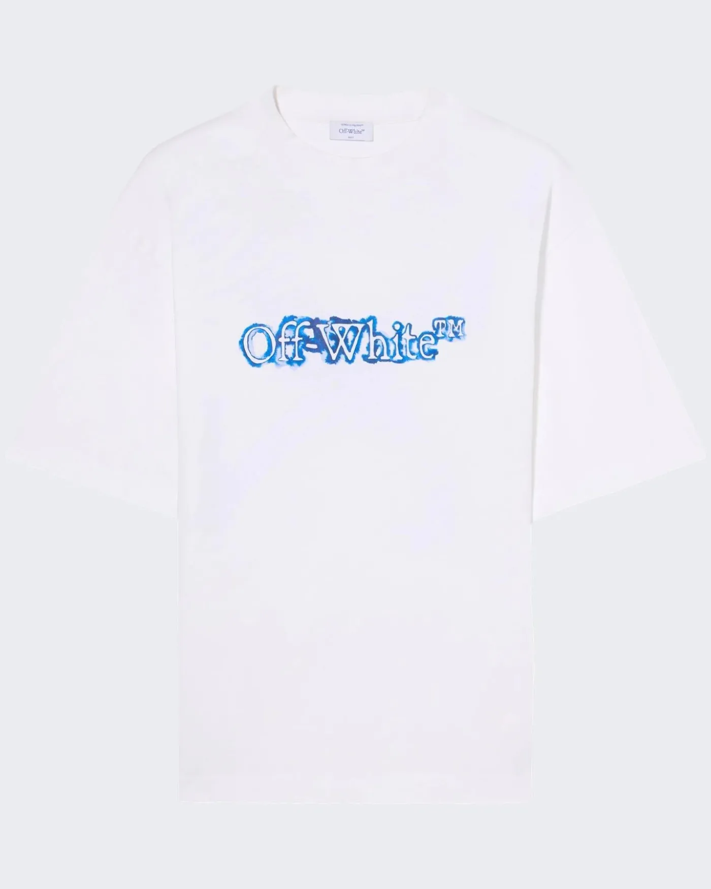 Heren Cloudy Arrow T-Shirt Wit