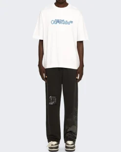 Heren Cloudy Arrow T-Shirt Wit