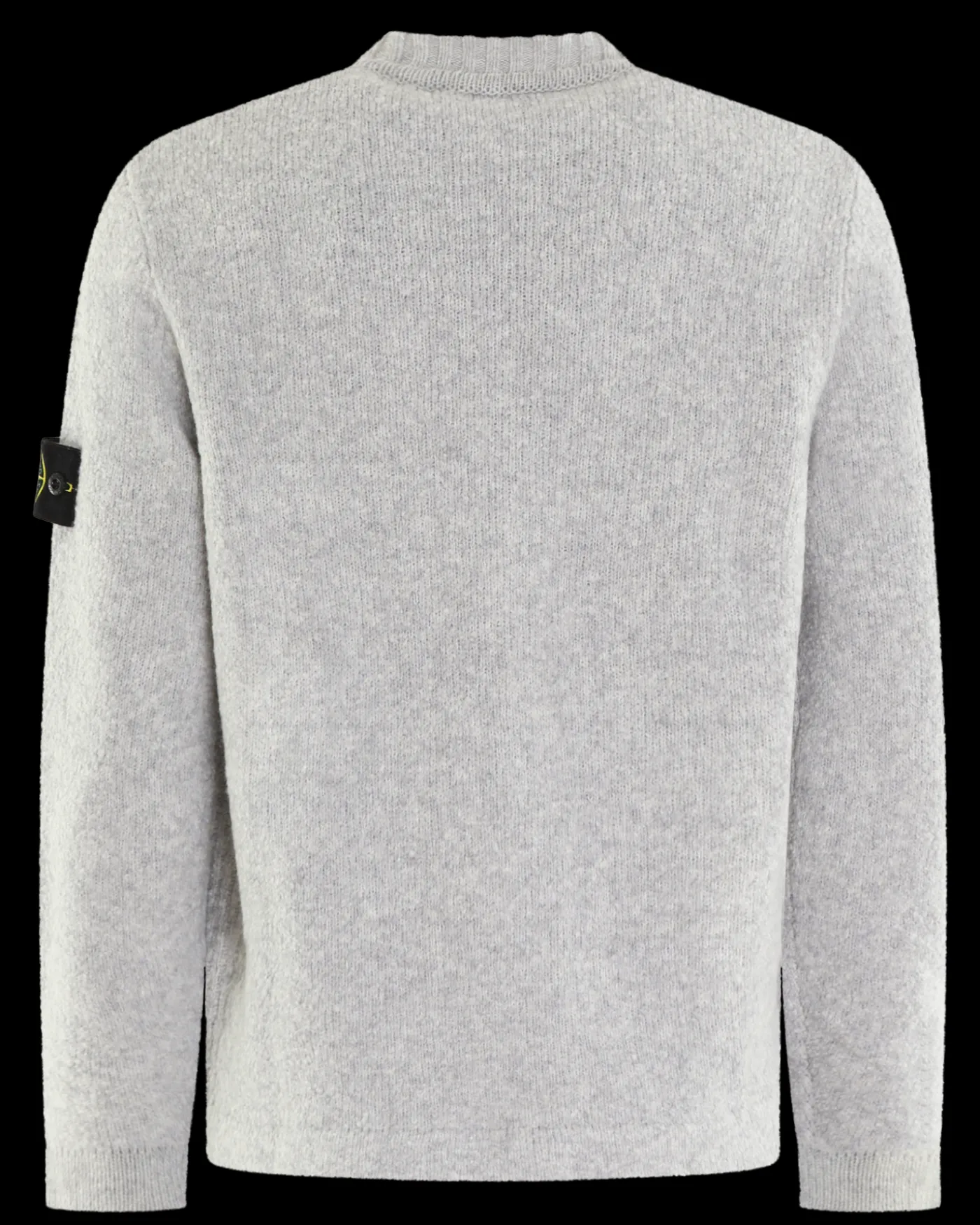 Heren Crew Neck Knitted Grijs