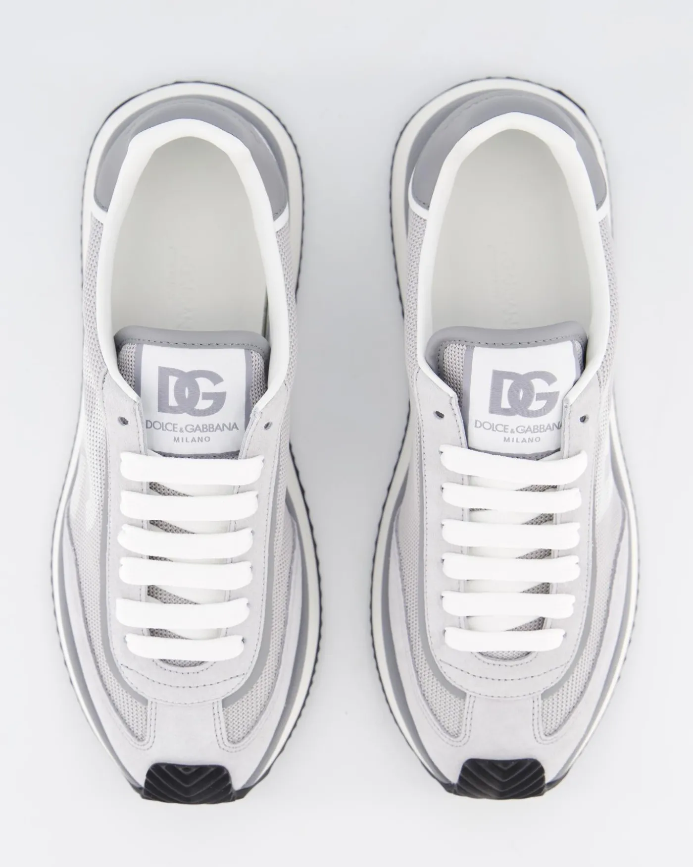 Heren Cushion Sneaker Mixed Grijs