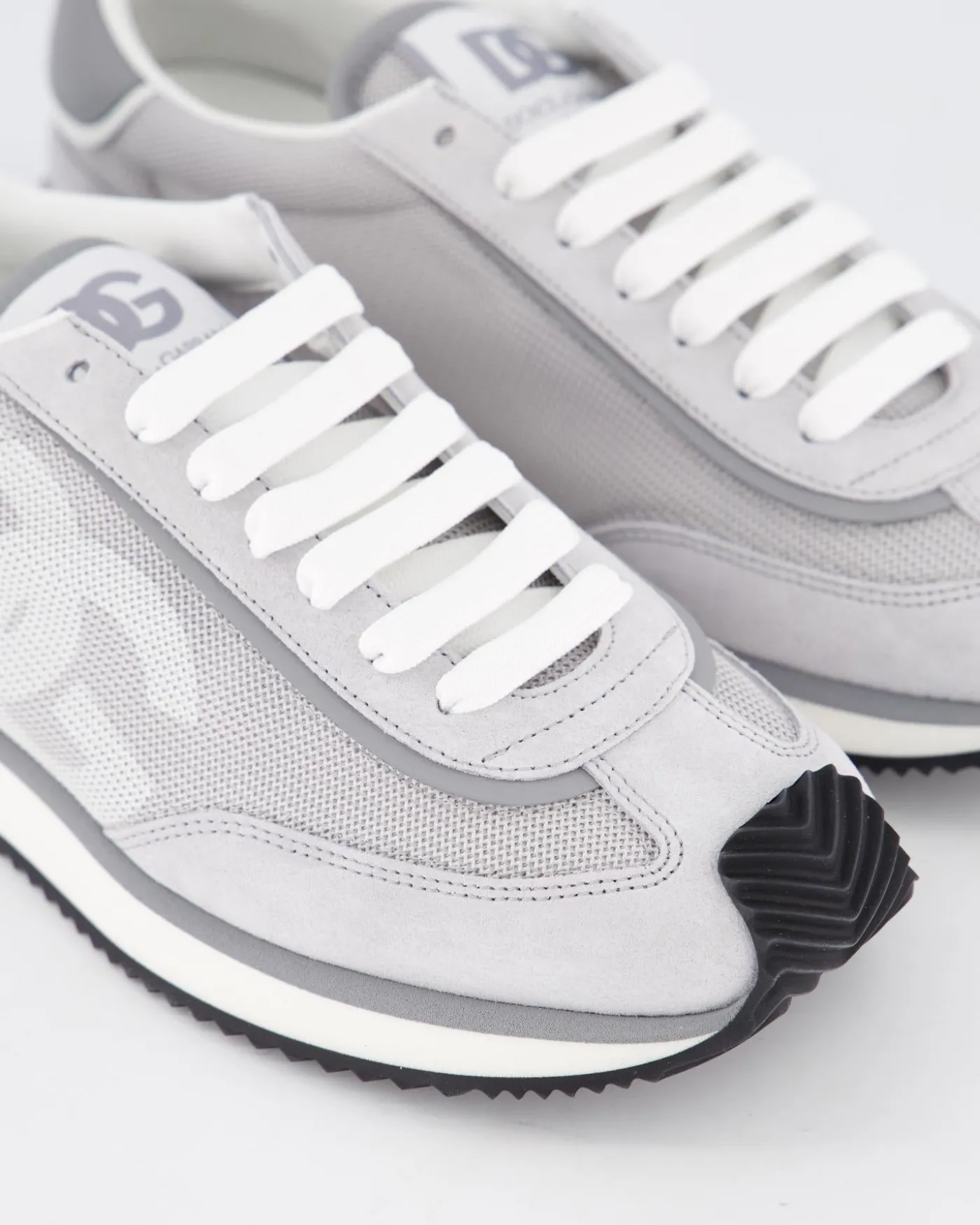 Heren Cushion Sneaker Mixed Grijs