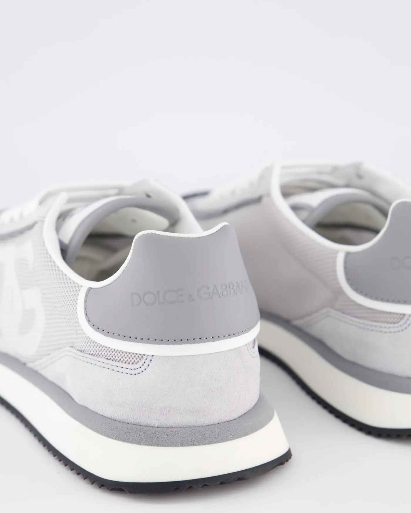 Heren Cushion Sneaker Mixed Grijs