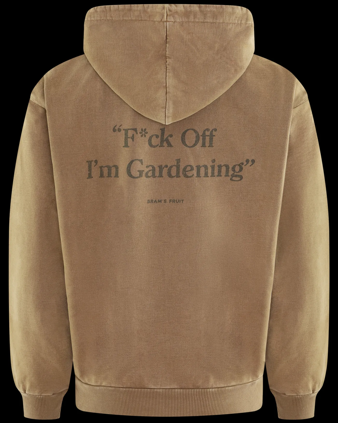 Heren Distressed Fuck Off Hoodie