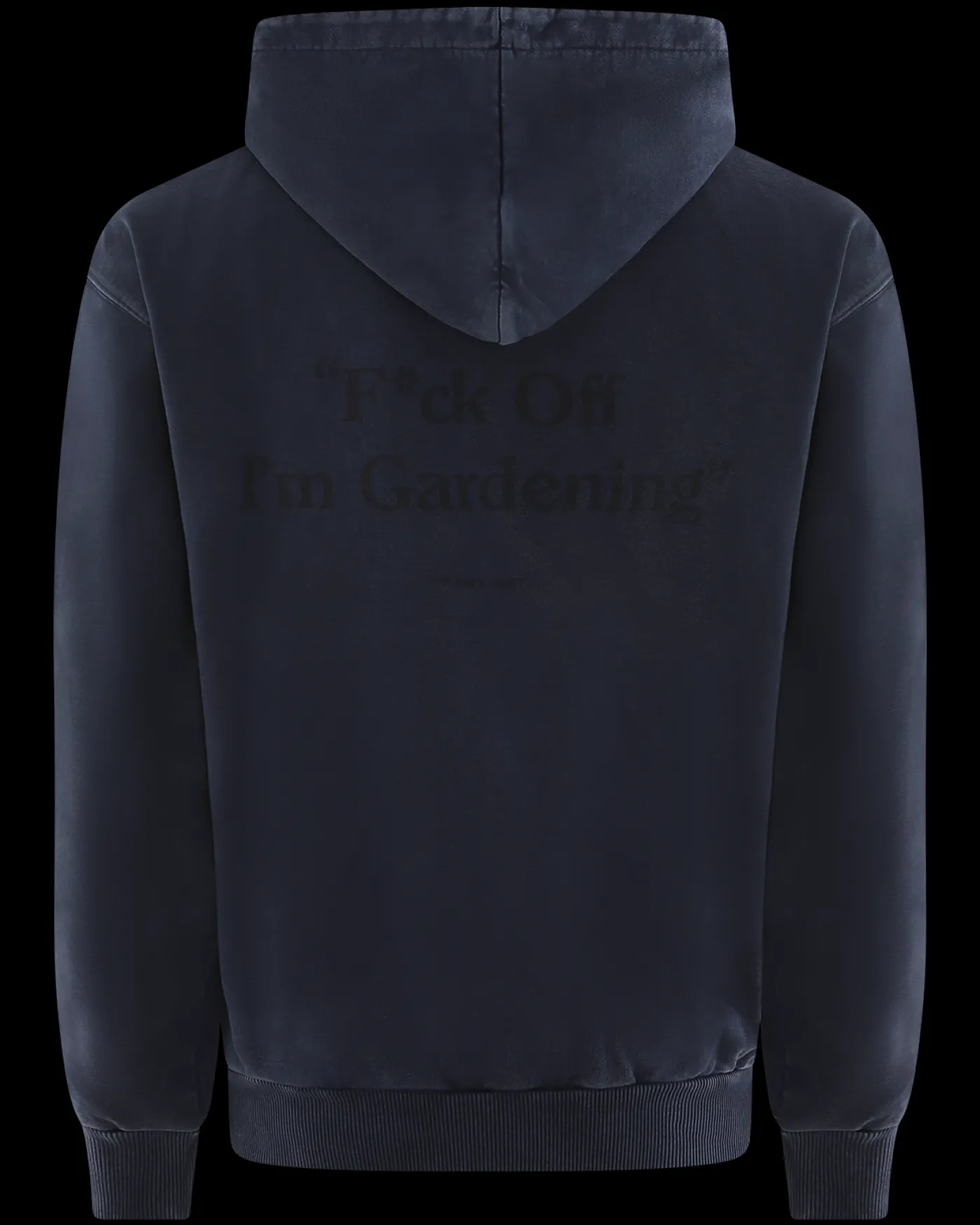 Heren Distressed Fuck Off Hoodie