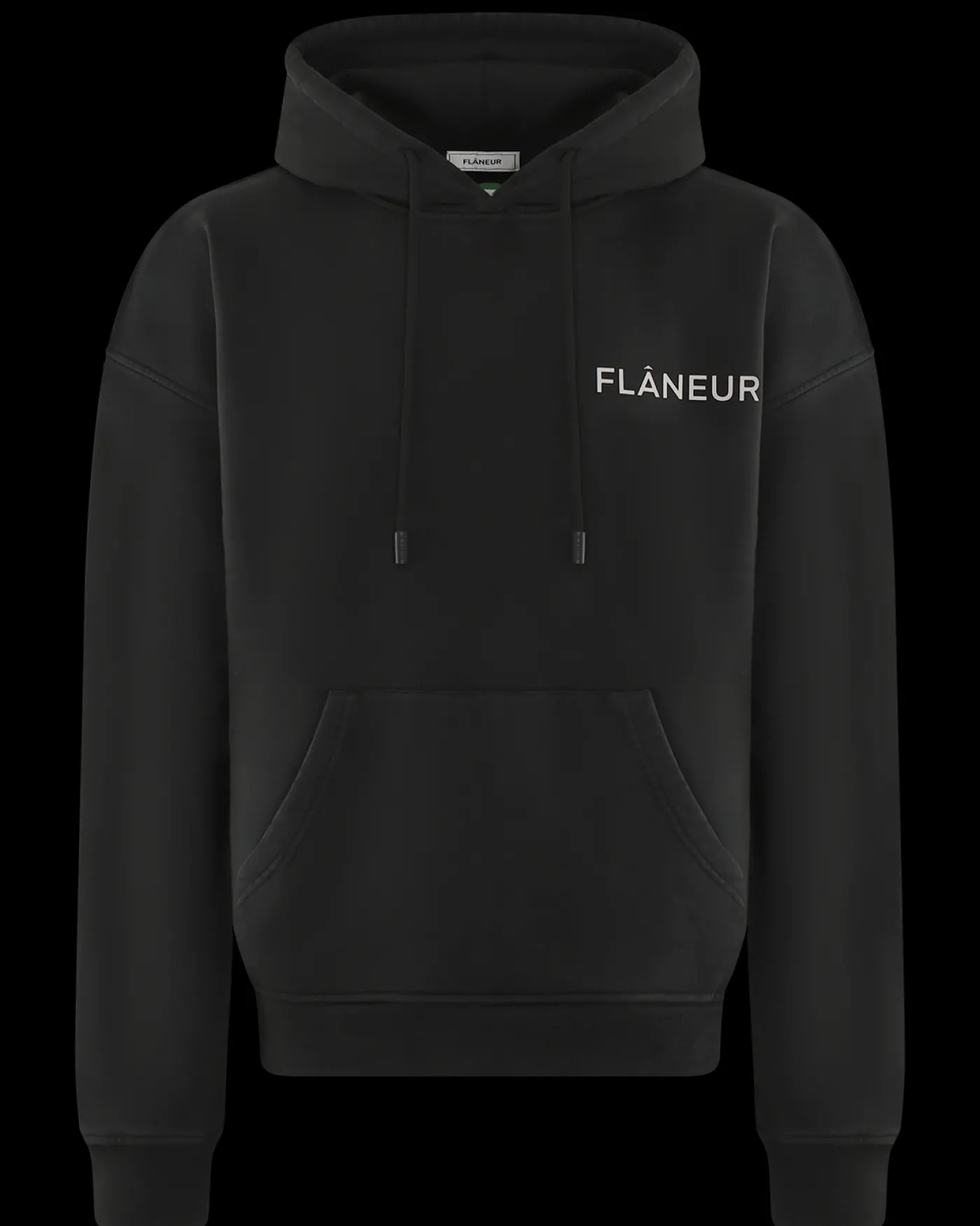 Heren Double Logo Washed Hoodie
