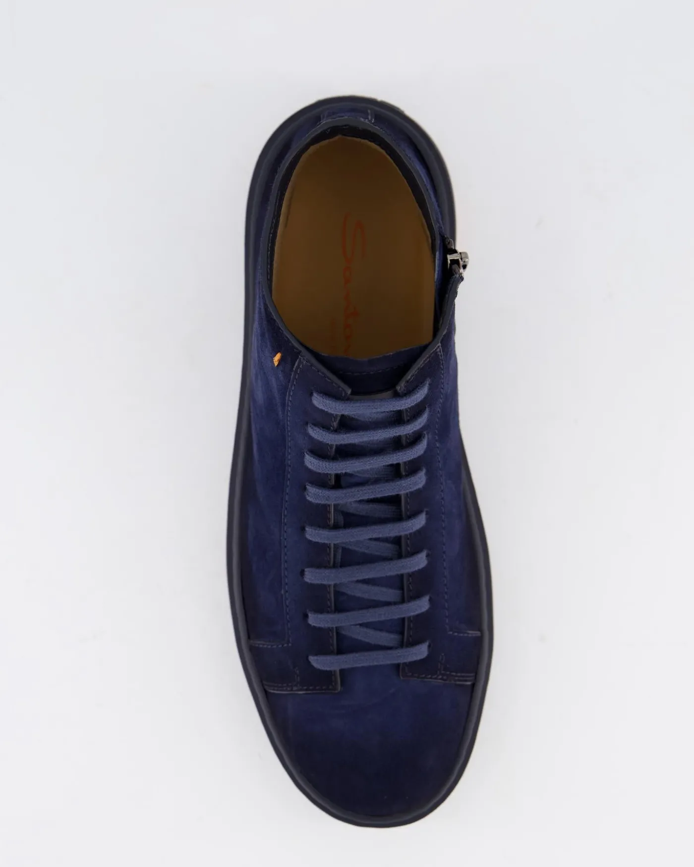 Heren Dump High Sneaker Blauw