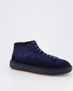 Heren Dump High Sneaker Blauw