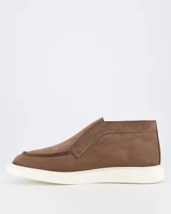 Heren Enzo Nubuck Loafer Chocolate