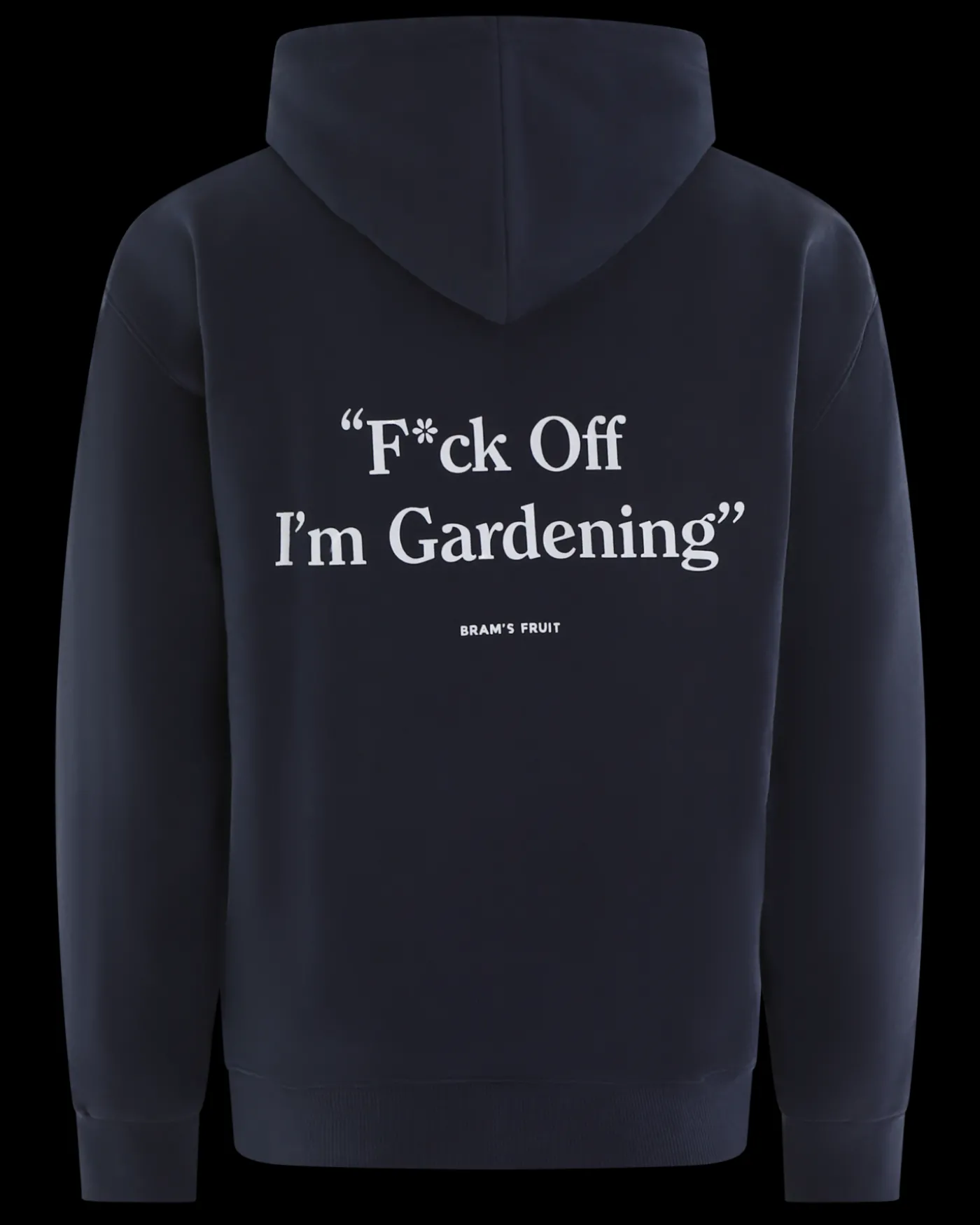 Heren F*Ck Off Hoodie Blauw