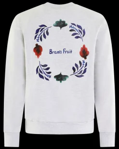 Heren Flora Sweater Grijs
