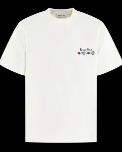 Heren Flora T-Shirt Wit