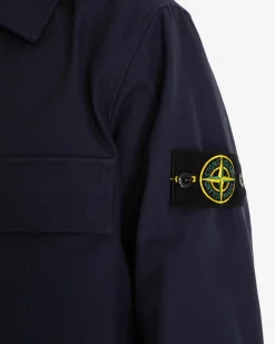Heren Full Zip overshirt Blauw