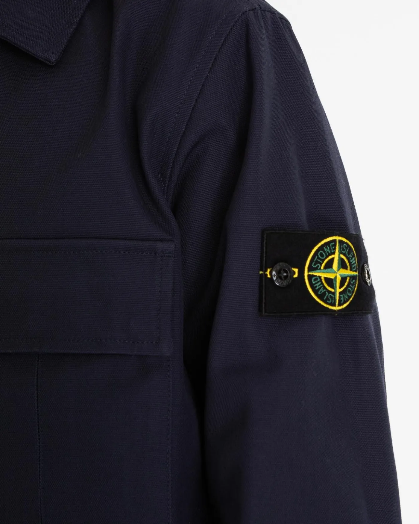 Heren Full Zip overshirt Blauw