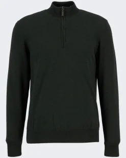 Heren Gamlin Half Zip Olive Groen