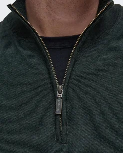 Heren Gamlin Half Zip Olive Groen