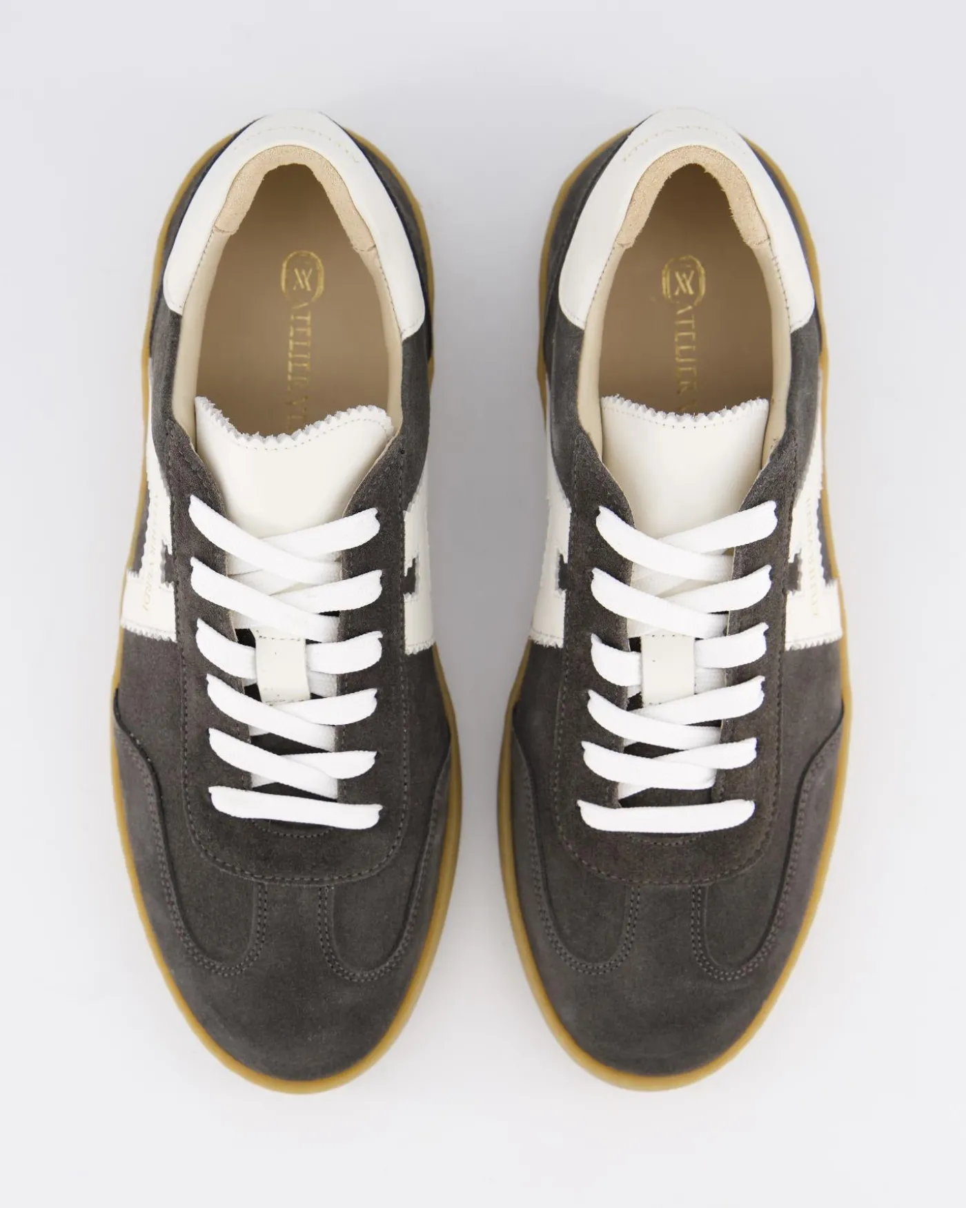 Heren Gino Sneaker Charcoal