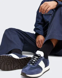 Heren Glen Hendrix Sneaker Blauw