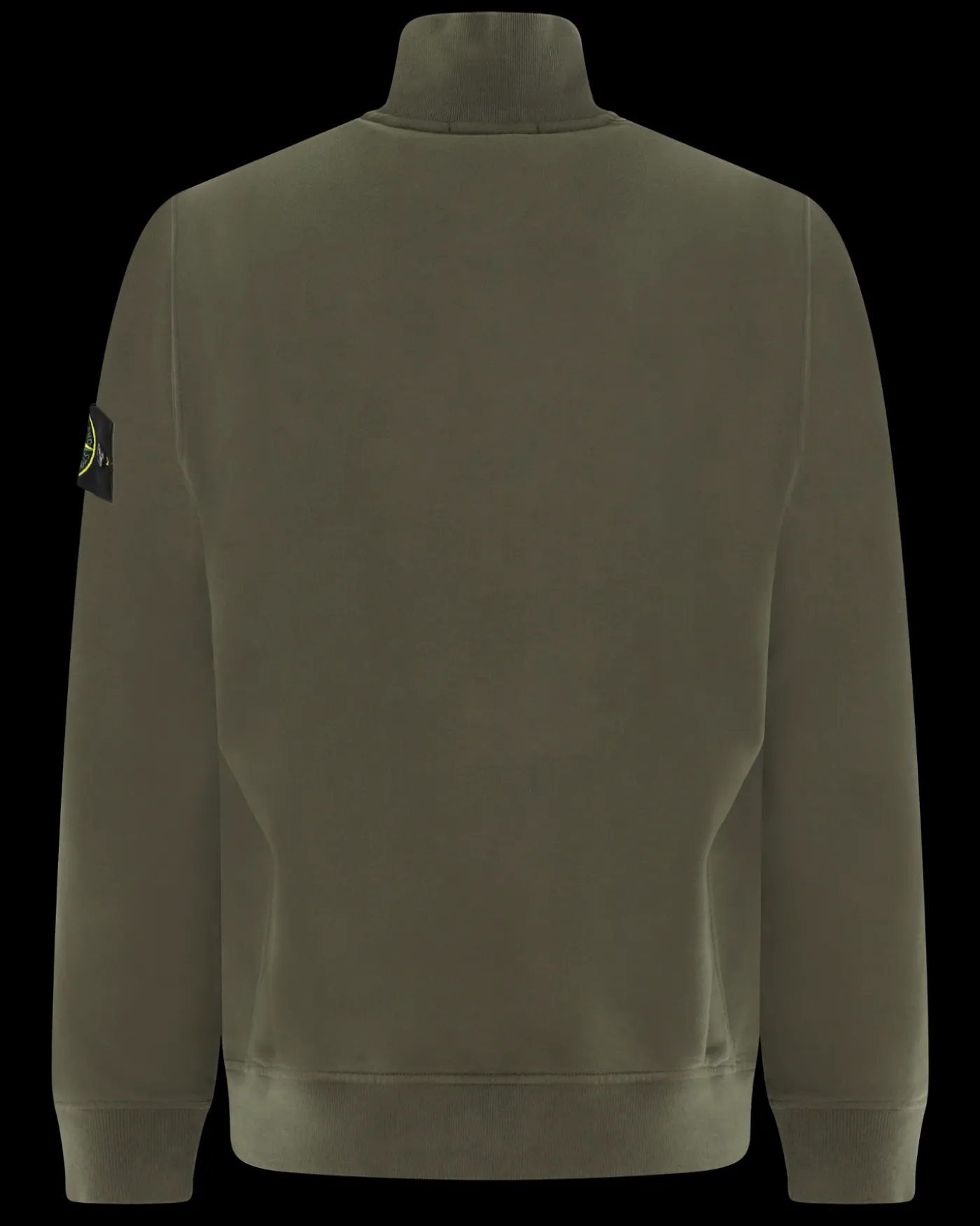 Heren Half Zip Sweater Groen