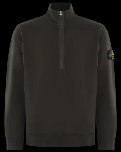 Heren Half Zip Sweater Grijs