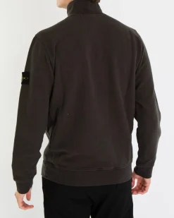 Heren Half Zip Sweater Grijs