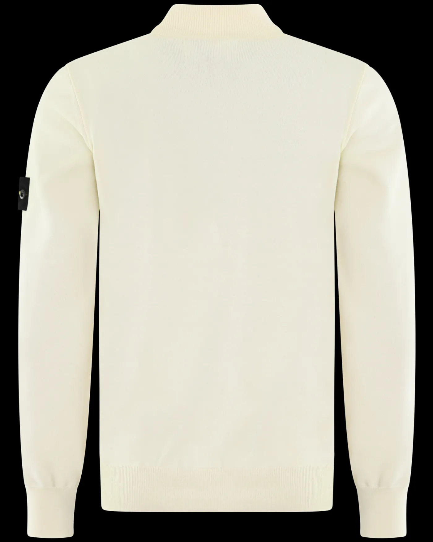 Heren Half-Zip Sweater Ivory