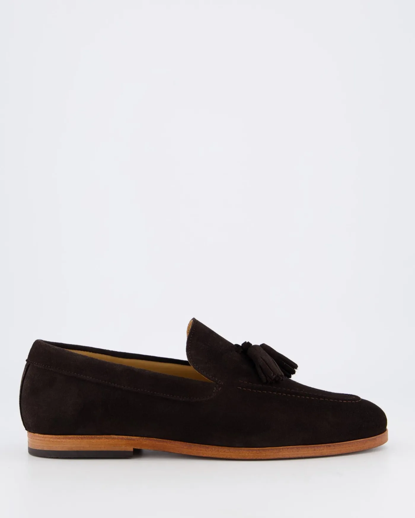Heren Harrison Loafer Pom Pom Brown