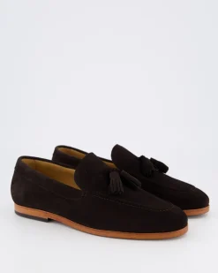 Heren Harrison Loafer Pom Pom Brown