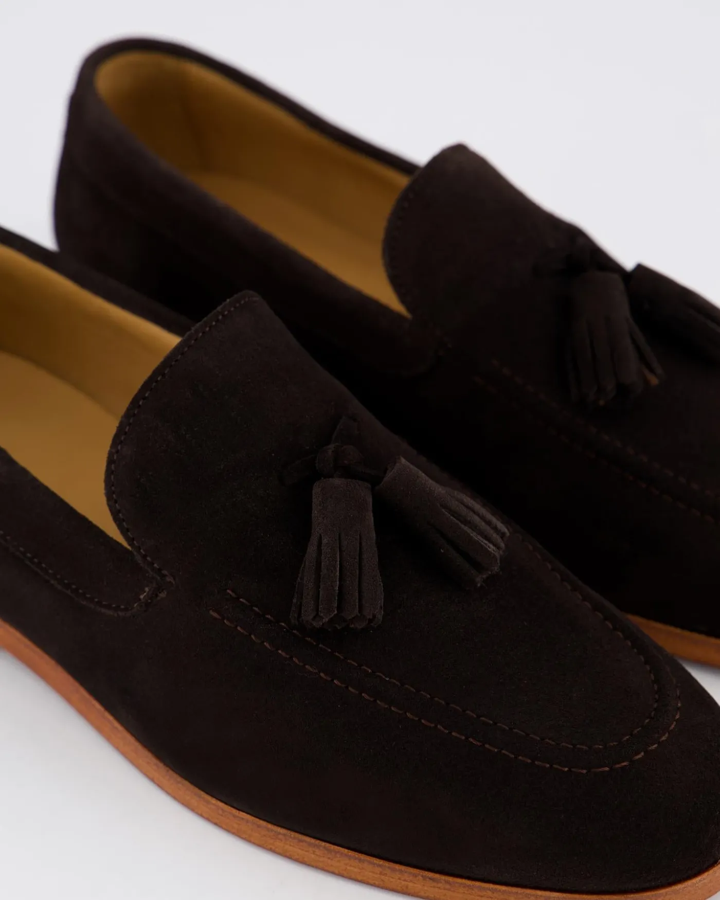 Heren Harrison Loafer Pom Pom Brown