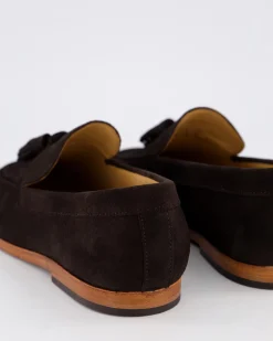 Heren Harrison Loafer Pom Pom Brown