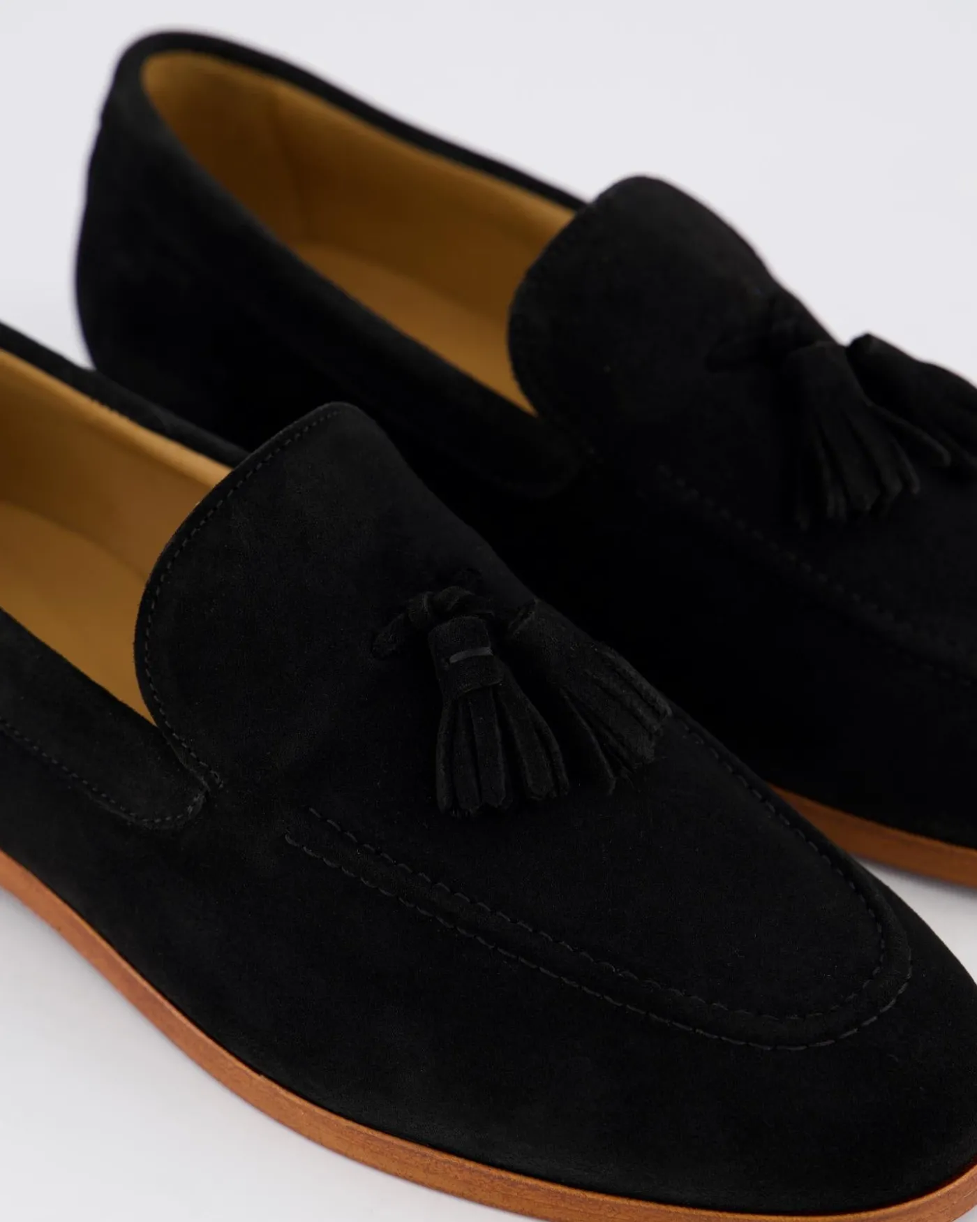 Heren Harrison Loafer Pom Pom Zwart