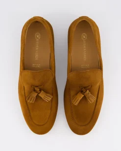 Heren Harrison Loafer Pom Pom Cognac