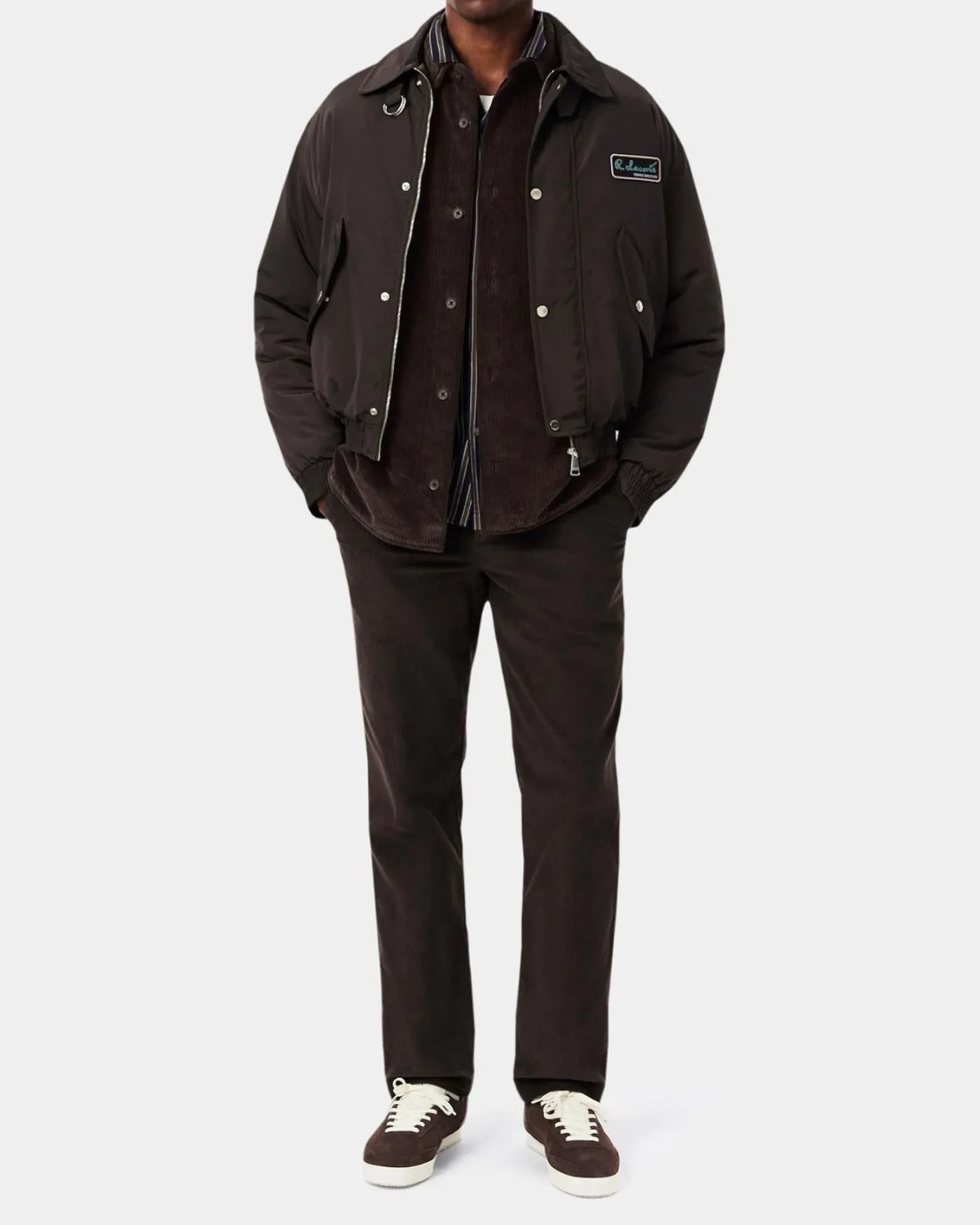 Heren 1Hc2 Woven Shirt Bruin