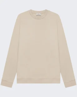 Heren Heavy Supima Sweater Beige