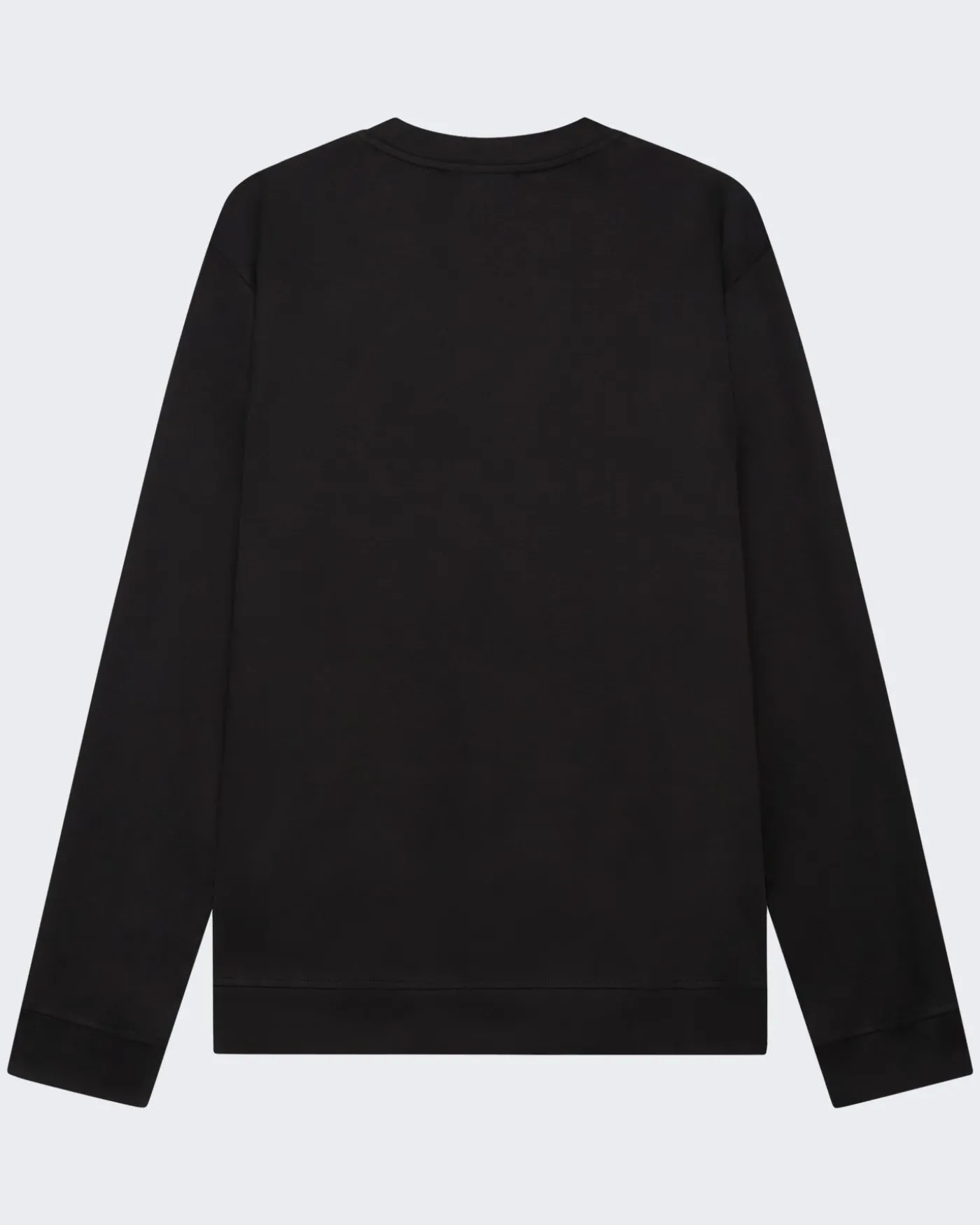 Heren Heavy Supima Sweater Zwart