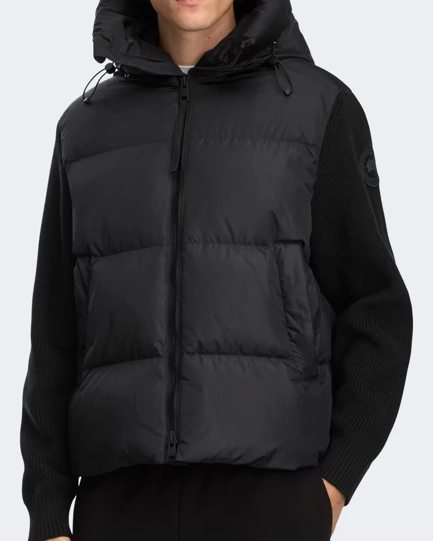 Heren Hybridge Grove Knit Zwart