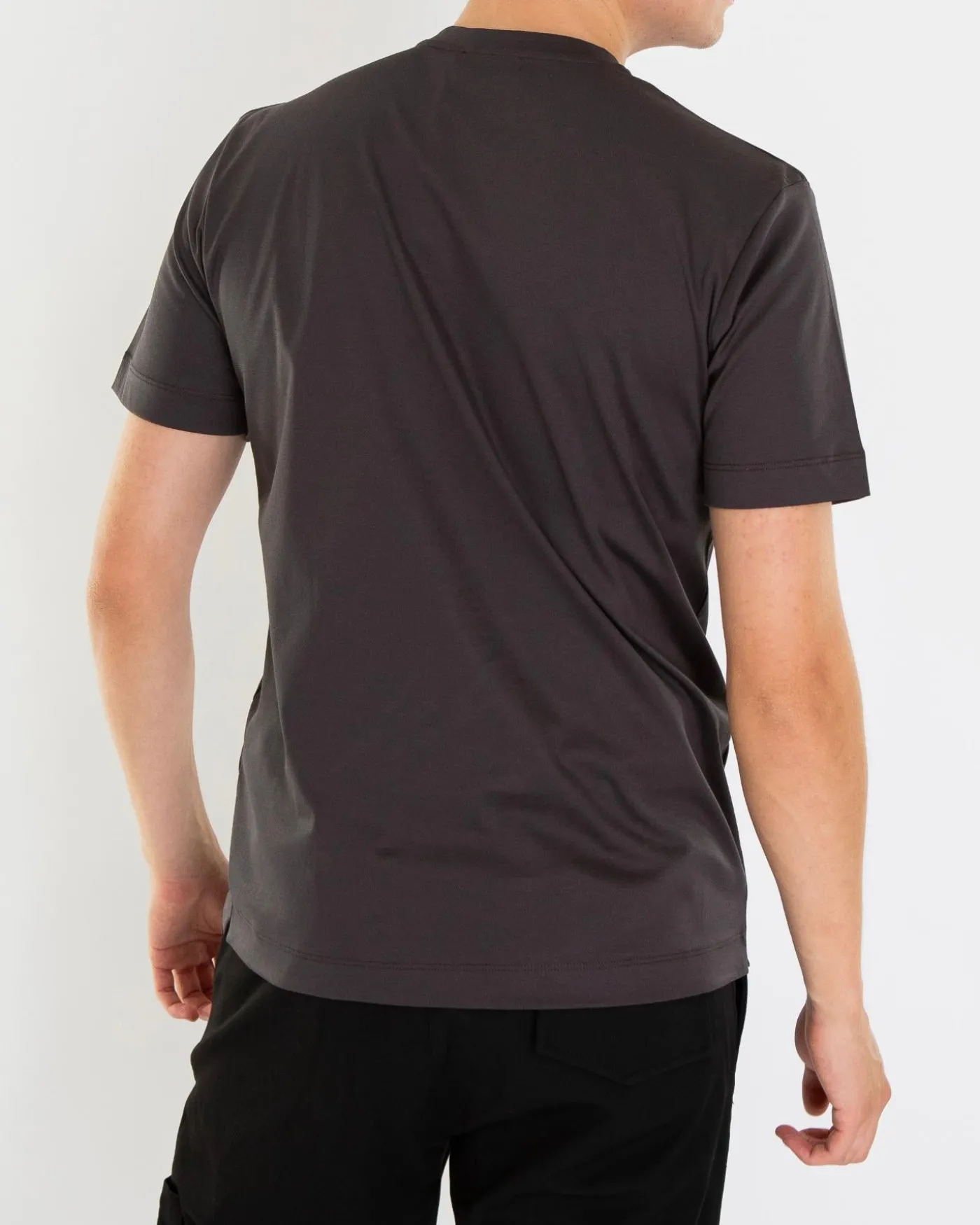 Heren Interlock Supima T-Shirt Grijs