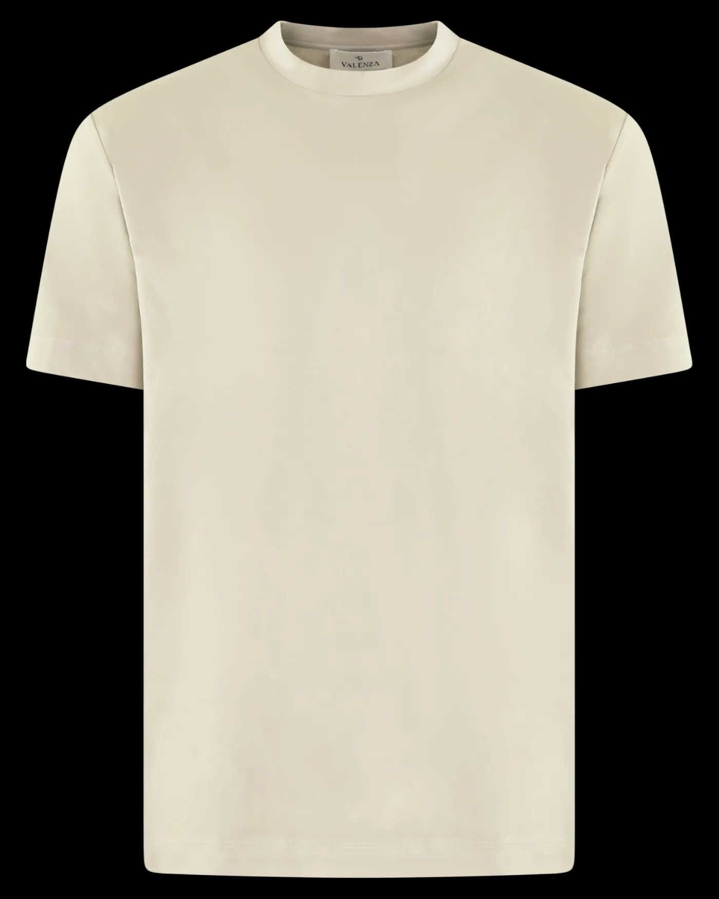 Heren Interlock Supima T-Shirt Beige