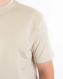 Heren Interlock Supima T-Shirt Beige