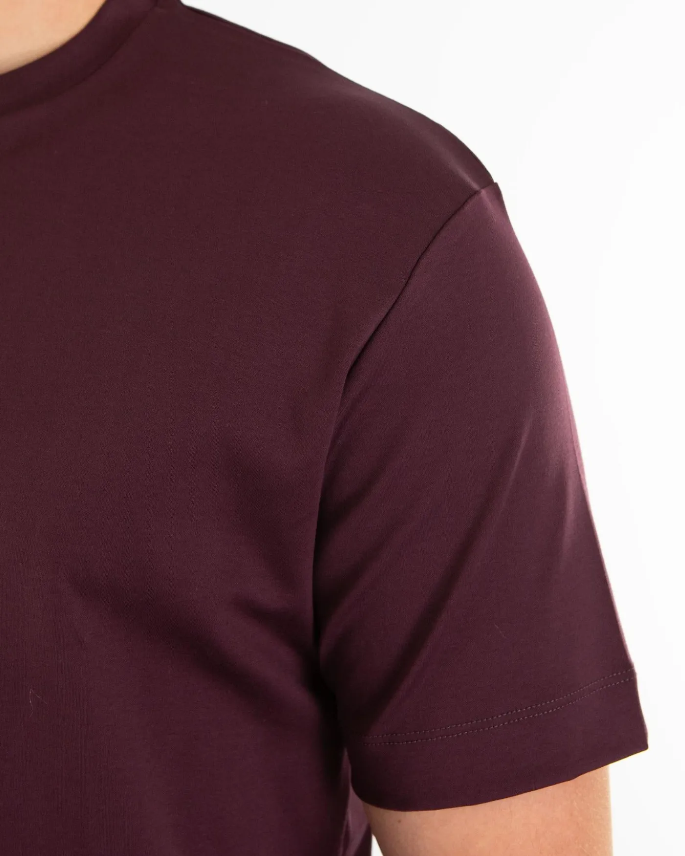 Heren Interlock Supima T-Shirt Rood