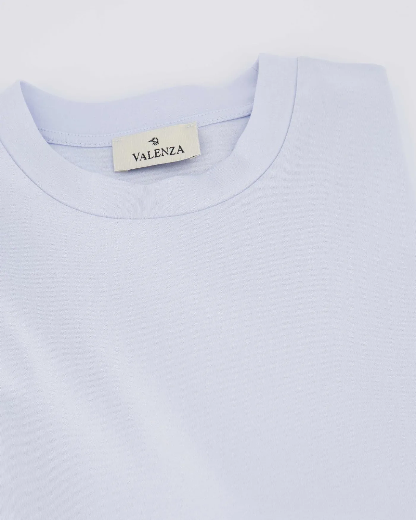 Heren Interlock Supima T-Shirt Blauw
